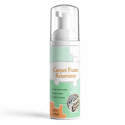 Waterless Carpet & Fabric Foam Cleaner With Cleaning Towel for Home