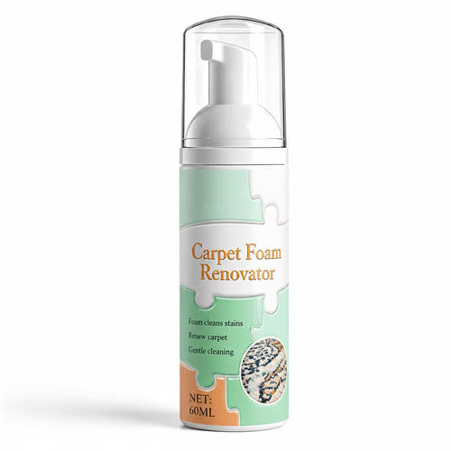 Waterless Carpet & Fabric Foam Cleaner With Cleaning Towel for Home