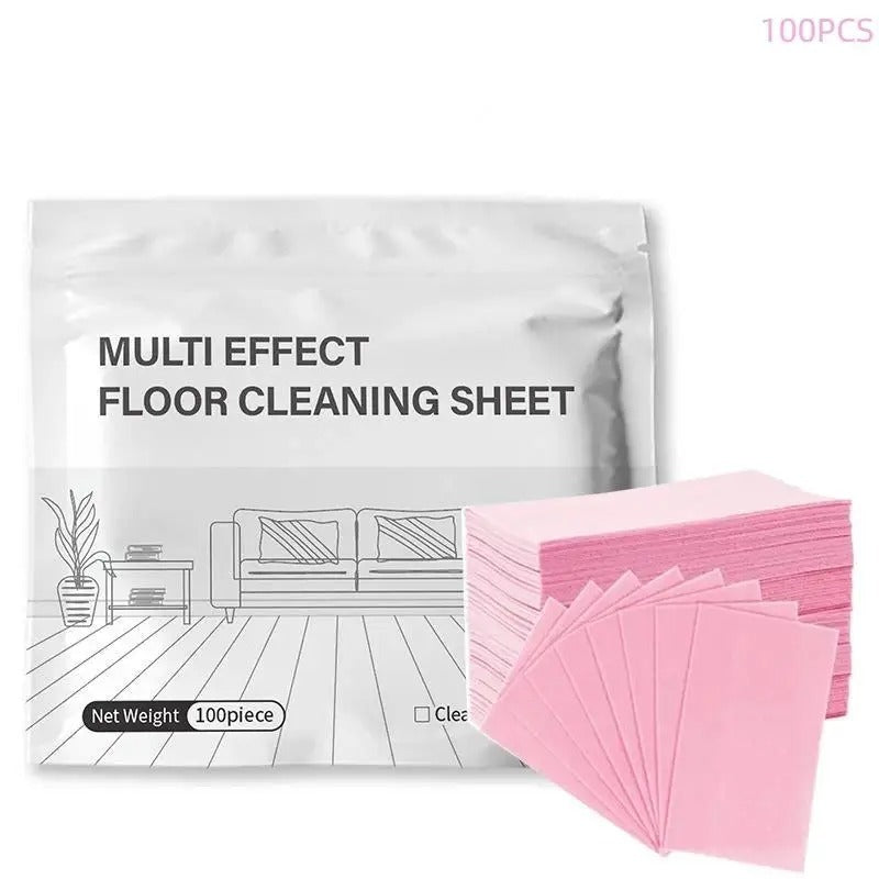 Scented Dissolvable Floor Cleaning Sheets for Hard Surfaces