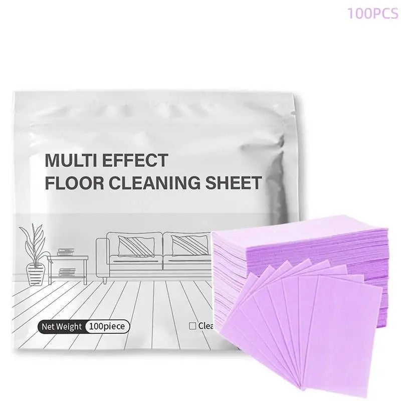 Scented Dissolvable Floor Cleaning Sheets for Hard Surfaces