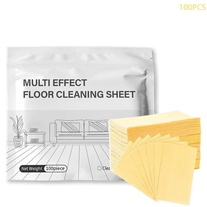 Scented Dissolvable Floor Cleaning Sheets for Hard Surfaces