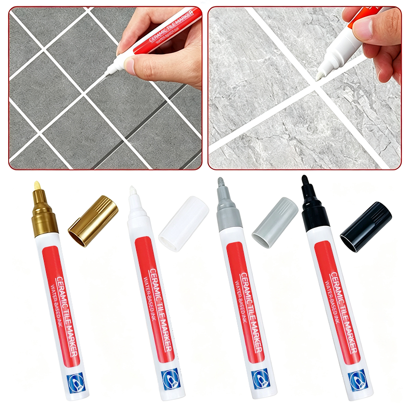 Grout Touch-up Pen for Tile & Floor, Gap and Furniture Color Repair Tool