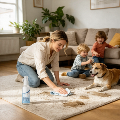 Fabric Stain Treatment Spray, Gentle Cleaning for Clothes & Garments