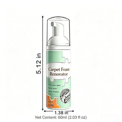 Waterless Carpet & Fabric Foam Cleaner With Cleaning Towel for Home