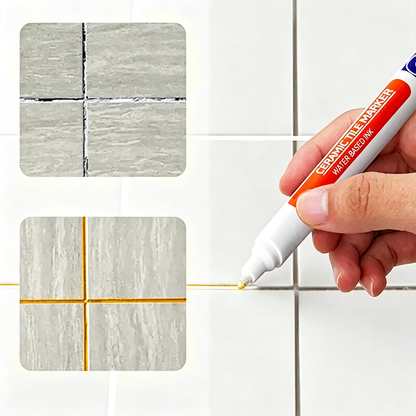 Grout Touch-up Pen for Tile & Floor, Gap and Furniture Color Repair Tool
