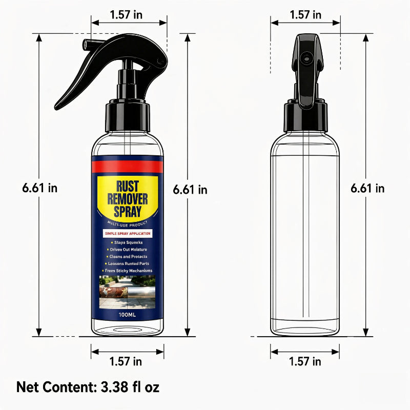 Multi‑Purpose Rust Remover & Lubricant Spray