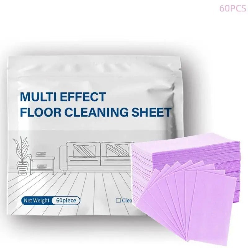 Scented Dissolvable Floor Cleaning Sheets for Hard Surfaces